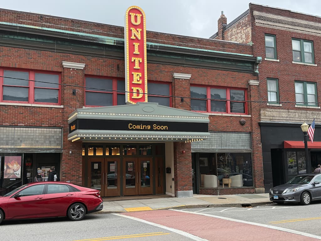 The United Theatre in Westerly, RI