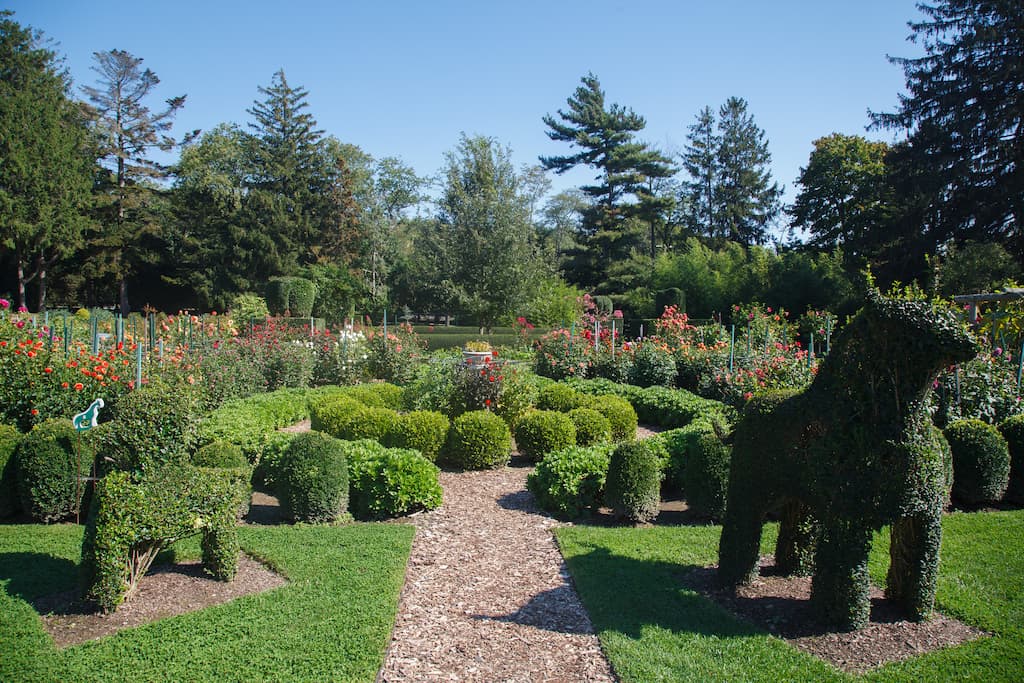 Green Animals Topiary Garden in RI